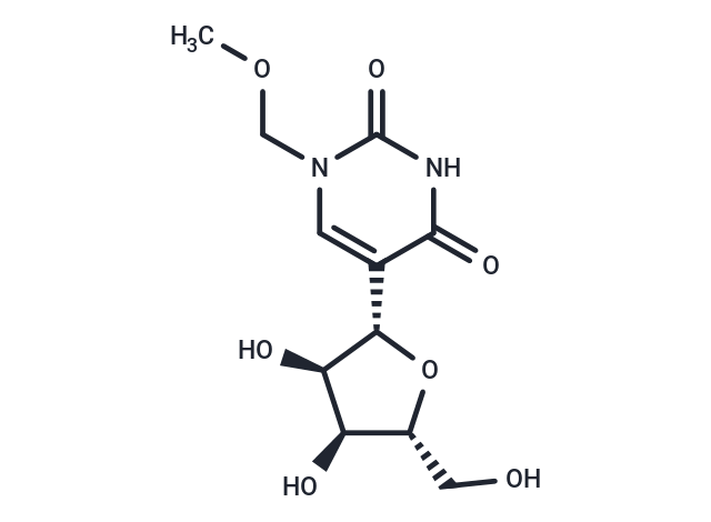 N1-Ethoxymethyl   pseudouridine Chemical Structure