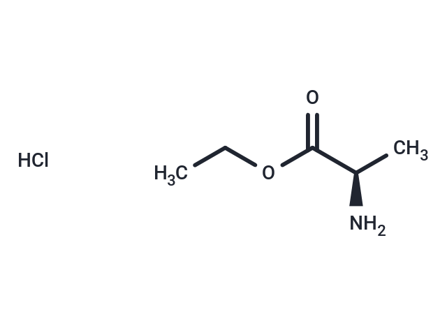 D-Alanine ethyl ester hydrochloride Chemical Structure