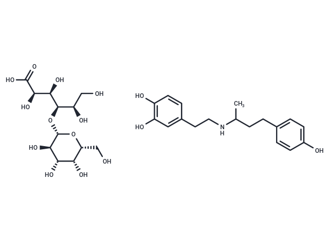 Dobutamine lactobionate Chemical Structure