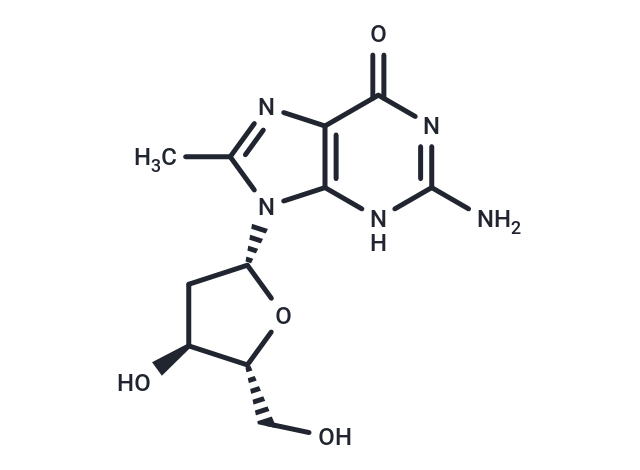 8-Methyl-2’-deoxyguanosine Chemical Structure