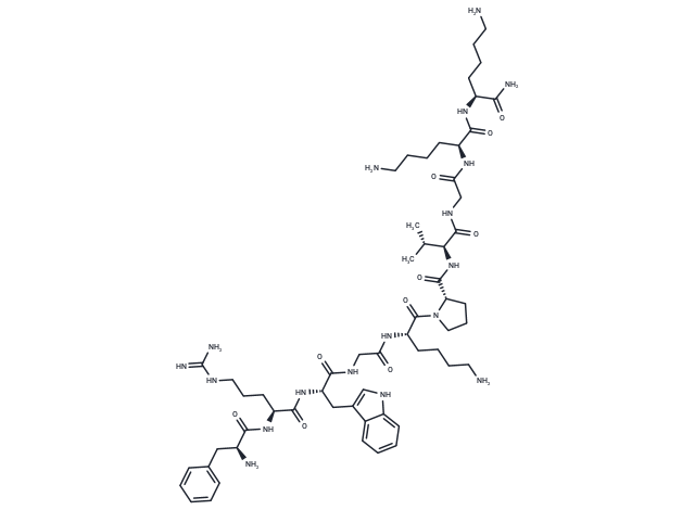 Acth (7-16)NH2 Chemical Structure