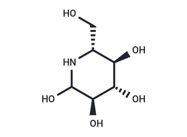 Nojirimycin Chemical Structure