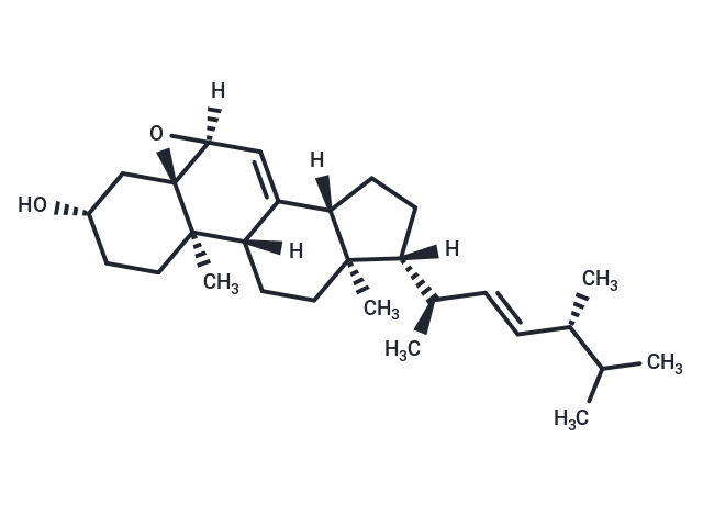 5,6-Epoxyergosterol Chemical Structure