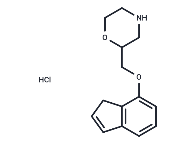 Indeloxazine hydrochloride Chemical Structure