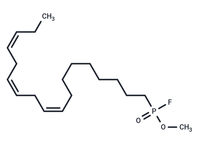 Methyl α-Linolenyl Fluorophosphonate Chemical Structure