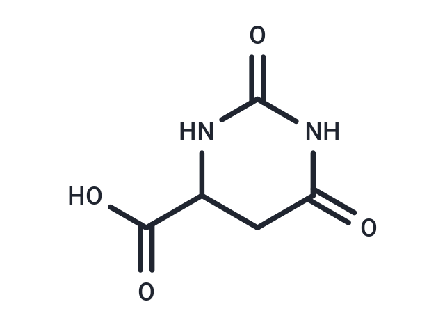 Hydroorotic acid Chemical Structure
