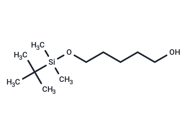 5-(tert-Butyldimethylsilyloxy)-1-pentanol Chemical Structure