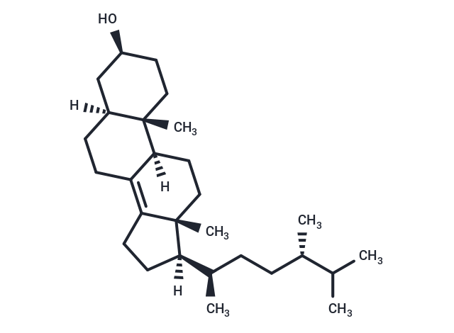 Ergostenol Chemical Structure