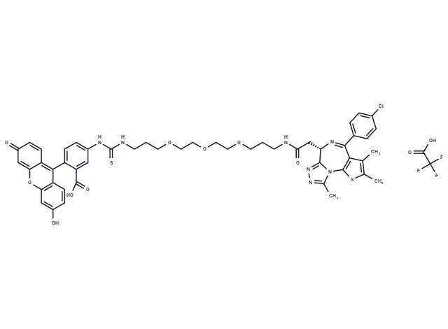JQ1-FITC Chemical Structure