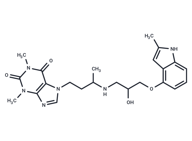 Teoprolol Chemical Structure