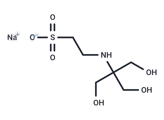 TES sodium Chemical Structure