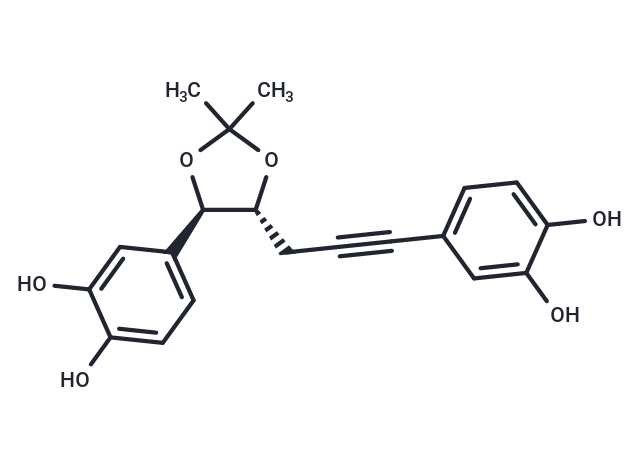 TargetMol Chemical Structure Nyasicol 1,2-acetonide