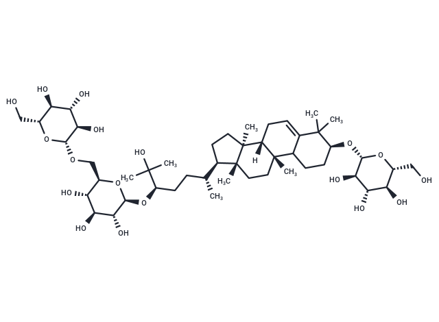 11-Dehydroxymogroside III Chemical Structure