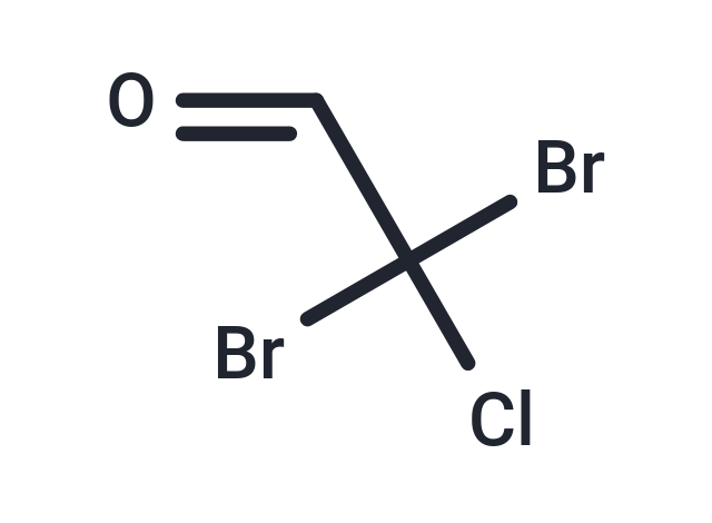 Dibromochloroacetaldehyde Chemical Structure