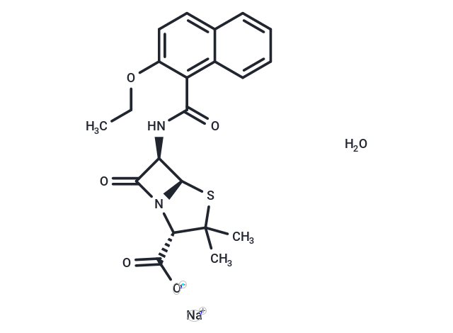 TargetMol Chemical Structure Nafcillin sodium monohydrate