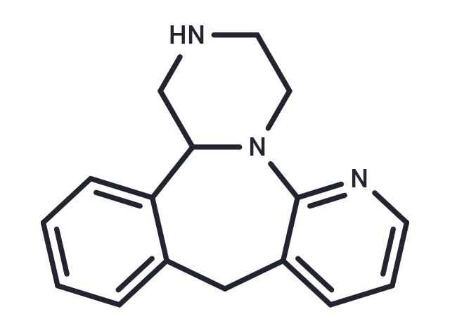 N-desmethylmirtazapine Chemical Structure