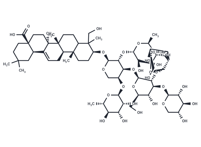 Dipsacussaponin C Chemical Structure