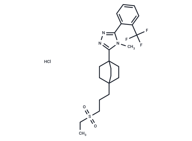 MK-0736 hydrochloride Chemical Structure