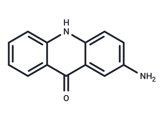 2-Aminoacridone Chemical Structure
