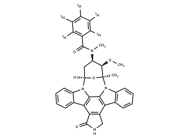 Midostaurin-D5 Chemical Structure
