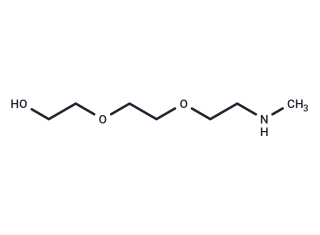 PEG3-methylamine Chemical Structure