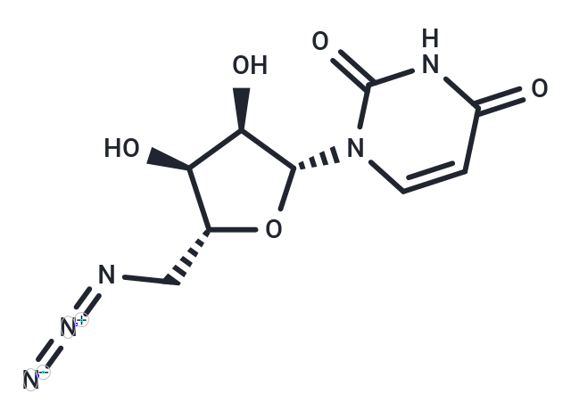 5’-Azido-5’-deoxyuridine Chemical Structure