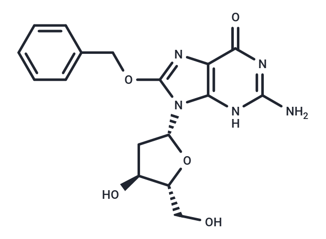 8-Benzyloxy-2’-deoxyguanosine Chemical Structure