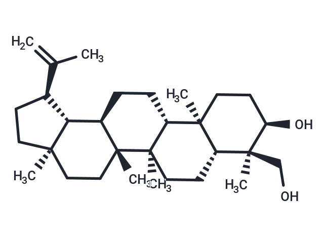 20(29)-Lupene-3,23-diol Chemical Structure