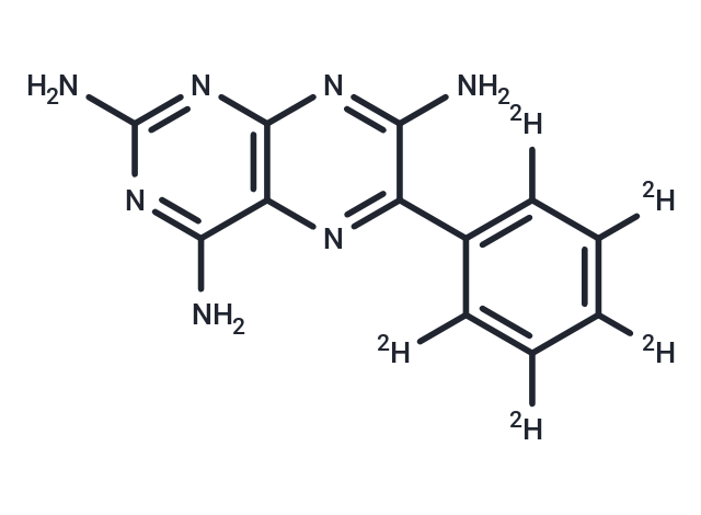 Triamterene D5 Chemical Structure