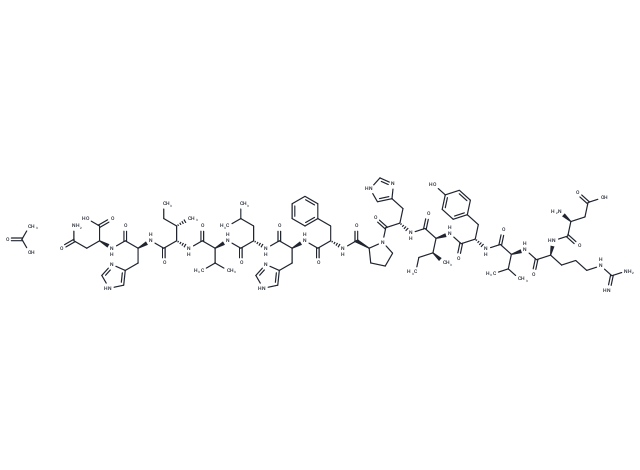 TargetMol Chemical Structure Angiotensinogen (1-14), human acetate