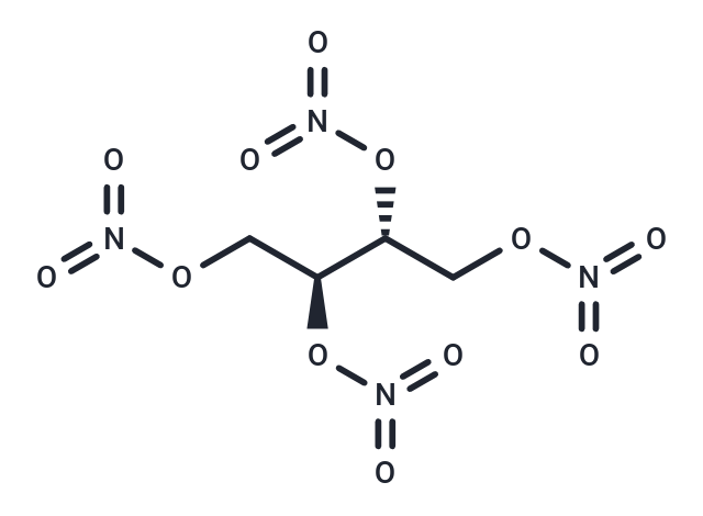 Erythrityl Tetranitrate Chemical Structure