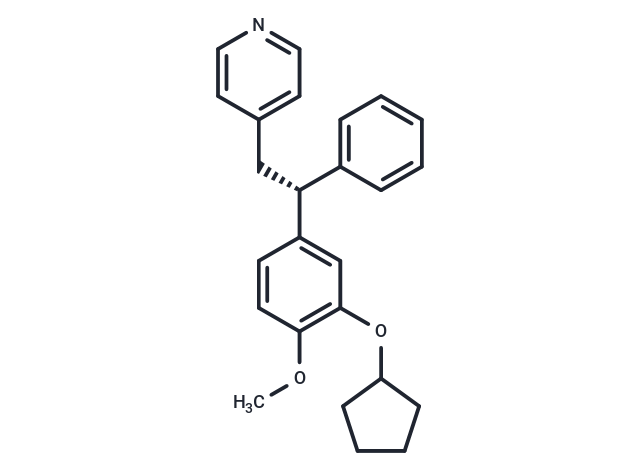 CDP 840 hydrochloride Chemical Structure