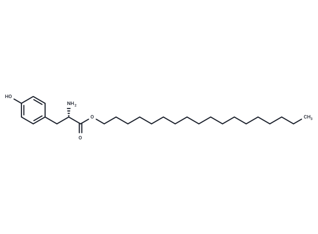 Stearyl tyrosine Chemical Structure