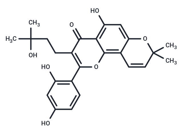 Morusinol Chemical Structure
