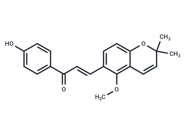 Licoagrochalcone B Chemical Structure