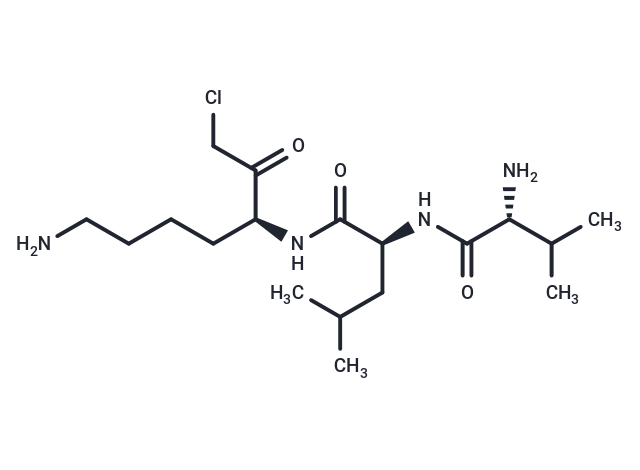 D-Val-Leu-Lys-chloromethylketone Chemical Structure