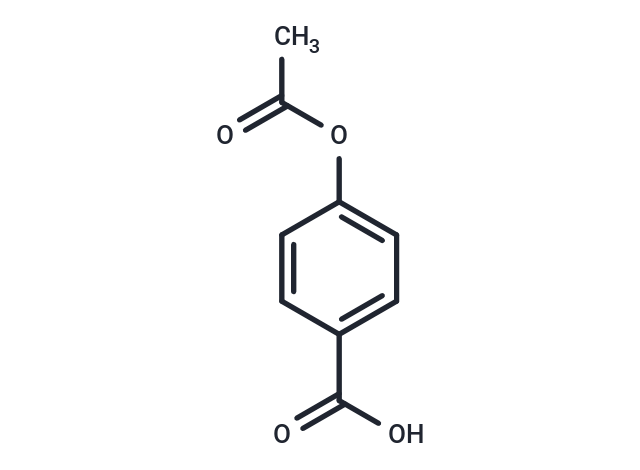 4-Acetoxybenzoic acid Chemical Structure