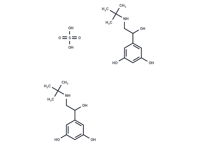 Terbutaline Sulfate Chemical Structure