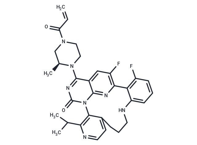KRAS G12C inhibitor 46 Chemical Structure