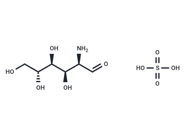 Glucosamine sulfate Chemical Structure
