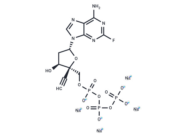 TargetMol Chemical Structure EFdA-TP tetrasodium