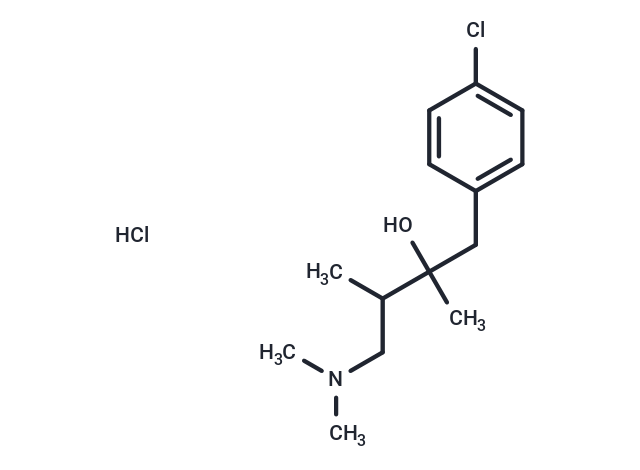 TargetMol Chemical Structure Clobutinol hydrochloride