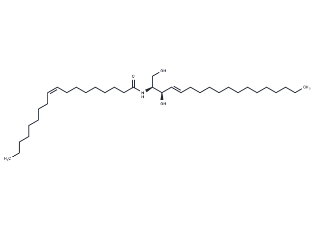 C18:1 Ceramide (d18:1/18:1(9Z)) Chemical Structure