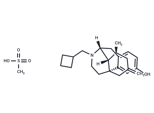 Xorphanol mesylate Chemical Structure