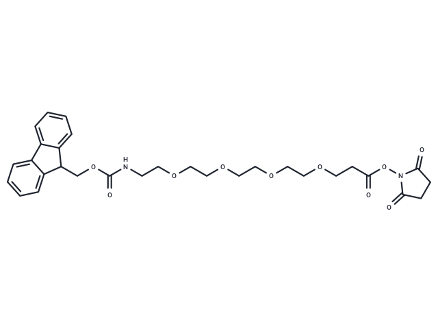 TargetMol Chemical Structure Fmoc-PEG4-NHS ester