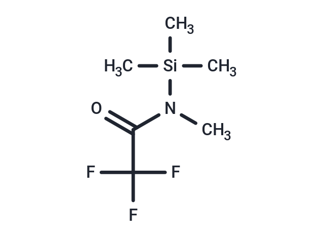 N-Methyl-N-(trimethylsilyl)trifluoroacetamide Chemical Structure