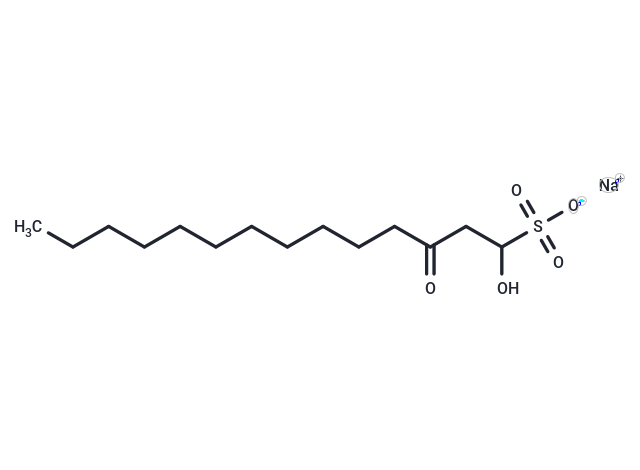 TargetMol Chemical Structure sodium lauroyl-α-hydroxyethyl sulfonate