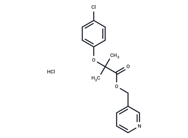 Nicofibrate hydrochloride Chemical Structure