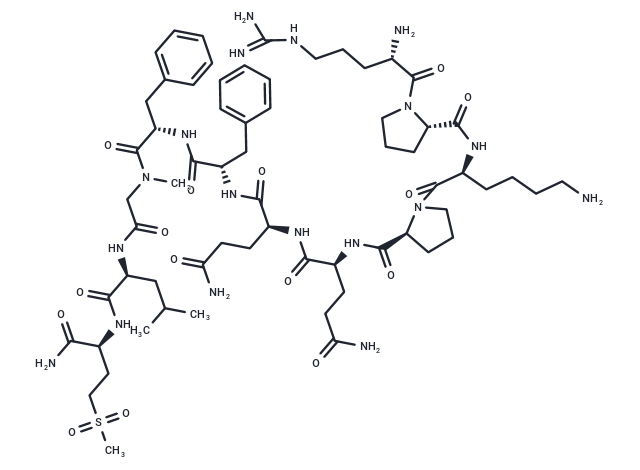 [Sar9,Met(O2)11]-Substance P Chemical Structure