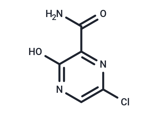 6-Chloro-3-hydroxypyrazine-2-carboxamide Chemical Structure